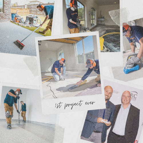 MyGarageFloors installation crew
